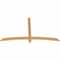 Ekena Millwork Bellingham Timber Gable Bracket, Western Red Cedar, 72"W x 42"H x 1 1/2"D x 3 1/2"F, 14/12 Pitch GBW072X42X0204BEL00SWR - alternate 3